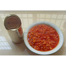 Консервированные запеченные бобы в томатном соусе